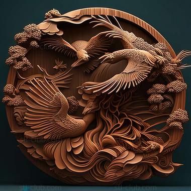 3D model japanese art (STL)